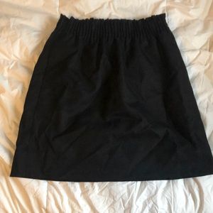 J Crew Black Skirt